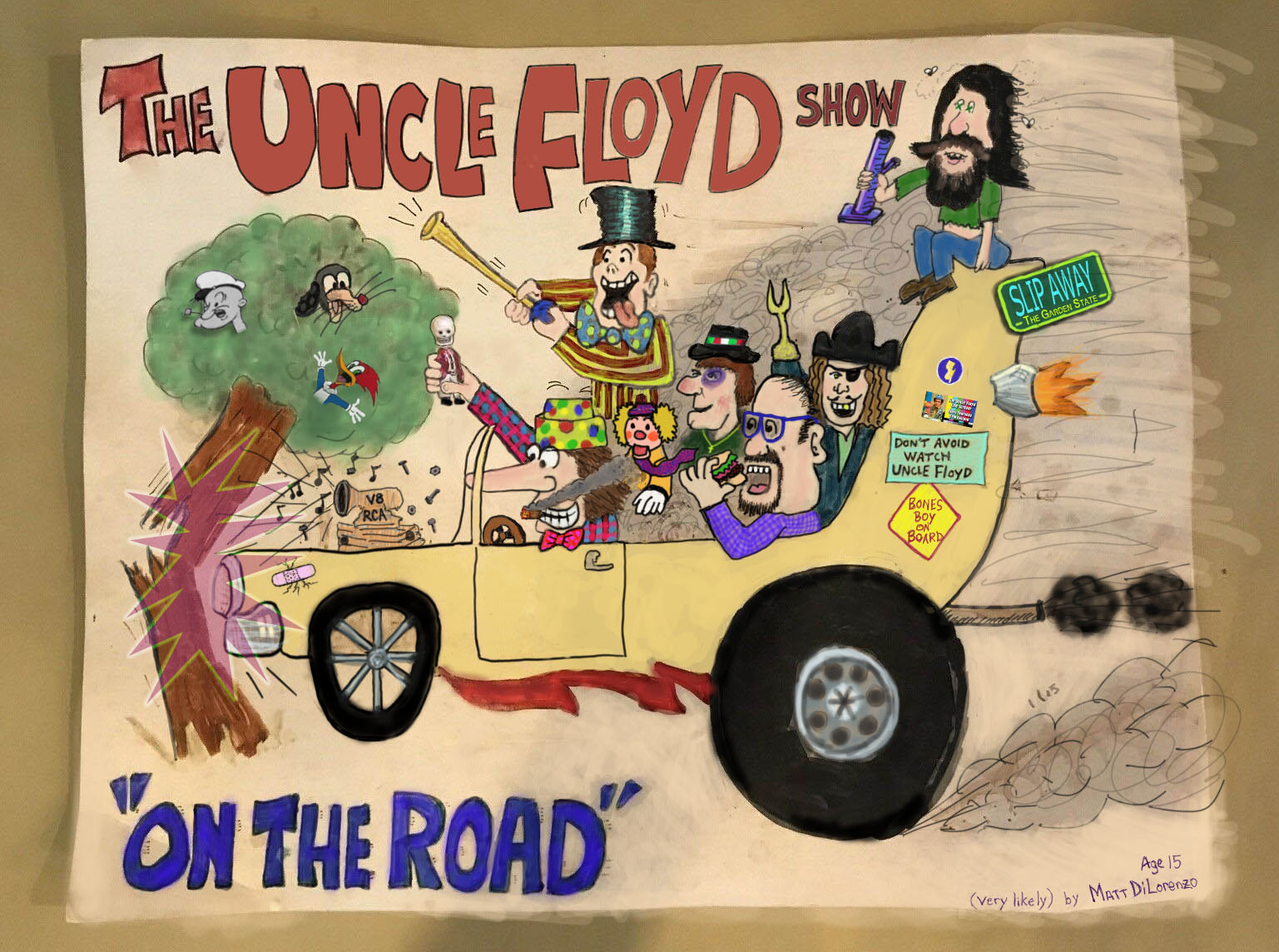 Uncle Floyd Show Fan Art