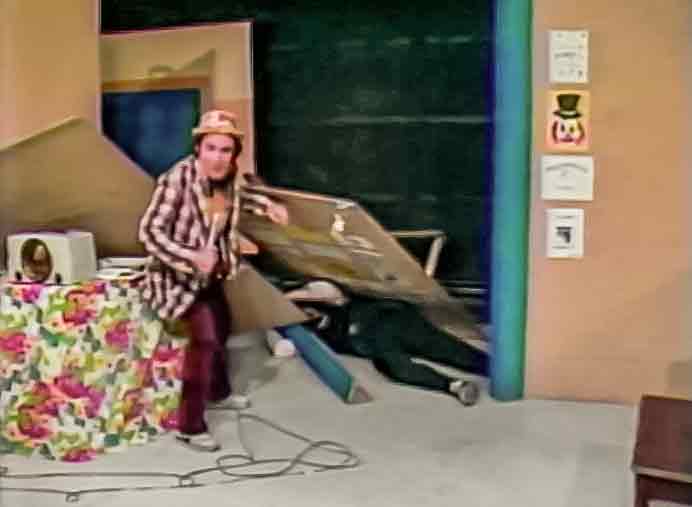 The Uncle Floyd Show set